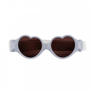 Lunettes de soleil bébé 0-9 mois anti uv baby heart galet Beaba
