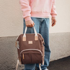 Sac à dos à langer wellington cacao Beaba
