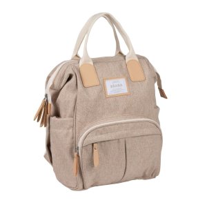 Sac à dos à langer wellington argile Beaba