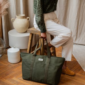 Sac à langer madrid lichen Beaba