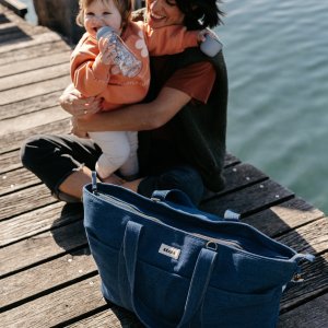Sac à langer madrid denim Beaba