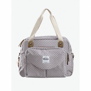 Sac à langer genève 2 playprint gris