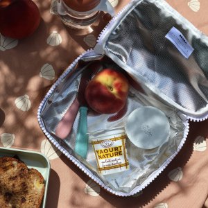 Lunchbox isotherme enfant faro rose Beaba