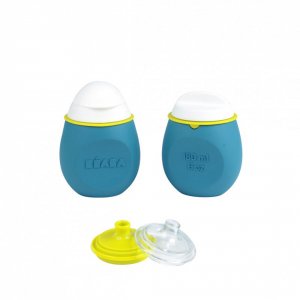Lot babysqueez 2 en 1 et squeez portion blue