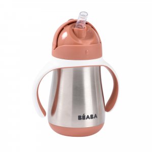 Tasse paille inox 250 ml Beaba