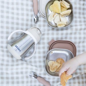 Tasse paille inox 250 ml Beaba