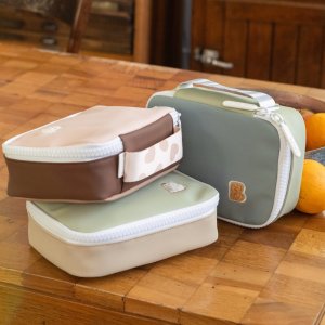 Trousse à goûter isotherme faro 2,7 l galet Beaba
