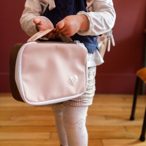 Trousse à goûter isotherme faro 2,7 l guimauve Beaba