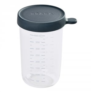 Pot de conservation portion verre 400ml dark blue