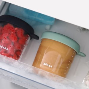 Pot de conservation portion verre 250 ml minéral Beaba