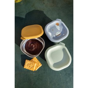 Lot de 3 boîtes repas bébé en inox 250 ml adventure Beaba