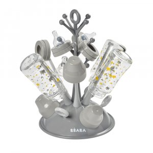 Égoutte biberons arbre gris Beaba