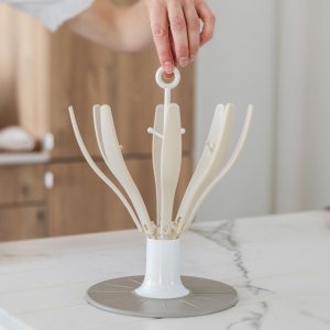 Égoutte biberons pliable flower argile Beaba