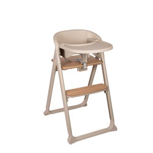 Chaise haute évolutive pliable 5 en 1 evoclick argile Beaba