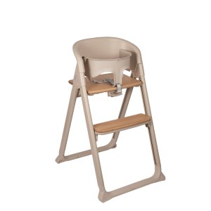 Chaise haute évolutive pliable 5 en 1 evoclick argile Beaba