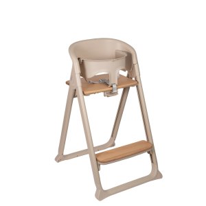 Chaise haute évolutive pliable 5 en 1 evoclick argile Beaba