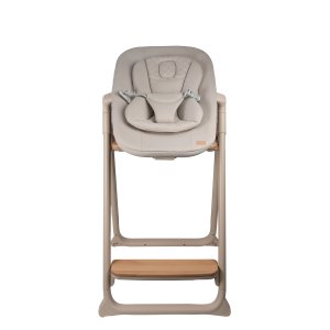 Chaise haute évolutive pliable 5 en 1 evoclick argile Beaba