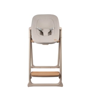 Chaise haute évolutive pliable 5 en 1 evoclick argile Beaba