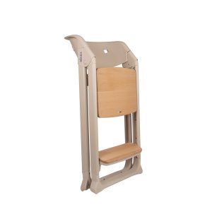 Chaise haute évolutive pliable 5 en 1 evoclick argile Beaba