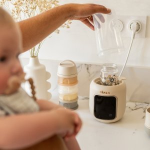 Chauffe biberon multifonction 5 en 1 multi milk argile Beaba