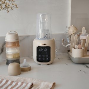 Chauffe biberon multifonction 5 en 1 multi milk argile Beaba