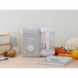 Robot babycook express 4-en-1 éco conçu gris velours Beaba