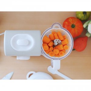 Robot babycook express 4-en-1 éco conçu gris velours Beaba