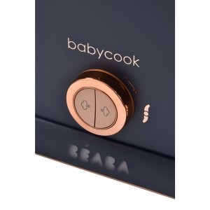 Pack robot cuiseur bébé babycook duo night blue + 4 portions verre 250 ml Beaba