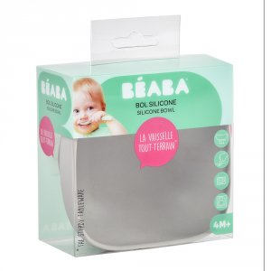 Bol silicone ventouse grey Beaba