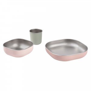 Coffret repas bébé inox Beaba