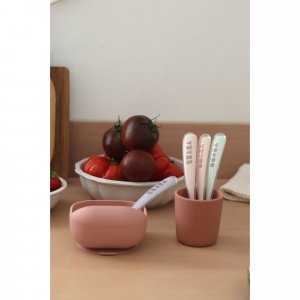 Lot de 4 cuillères bébé 1er âge silicone barbe à papa Beaba