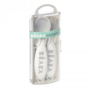 Set de 2 couverts ergo 2ème âge light mist Beaba