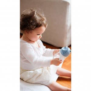 Tasse à paille bébé 300 ml bleu Beaba