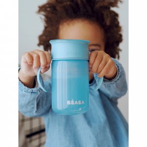 Tasse d'apprentissage 360° bleue Beaba