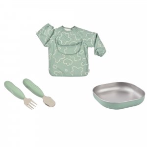 Coffret premier repas bébé vert sauge Beaba