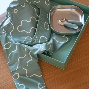 Coffret premier repas bébé vert sauge Beaba