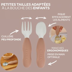 Coffret premier repas bébé savannah bloom Beaba