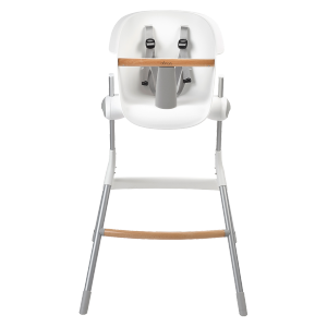 Chaise haute up and down grey/white Beaba