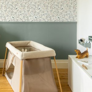 Lit parapluie évolutif 3 en 1 eazy sleep argile / gazelle Beaba