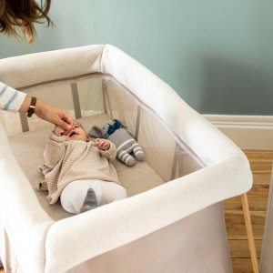 Lit parapluie évolutif 3 en 1 eazy sleep argile / gazelle Beaba