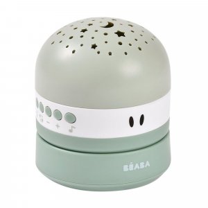 Veilleuse nomade bébé pixie projector vert sauge Beaba