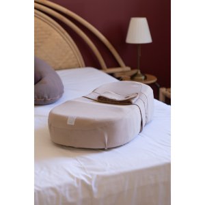 Cocon ergonomique bébé cocoonababy 10° fleur de coton avoine Beaba