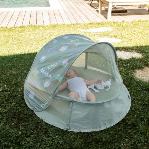 Tente anti uv bébé breezynest 0-24 mois lichen Beaba