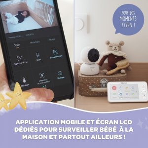 Babyphone vidéo zen premium Beaba