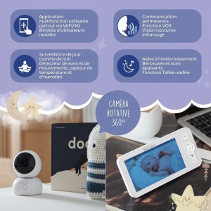 Babyphone vidéo zen premium Beaba