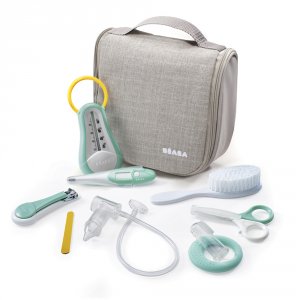 Trousse de toilette nomade 9 accessoires grey