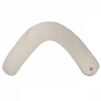 Coussin d’allaitement big flopsy lin naturel