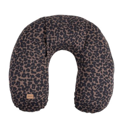 Mini coussin bouillotte chaud froid little warmy jersey léopard