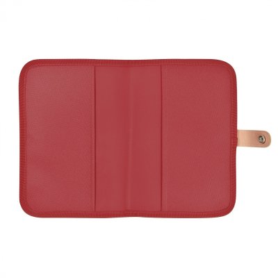 Protège carnet de santé terracotta