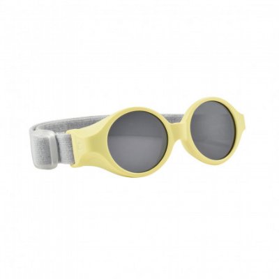 Lunettes de soleil bébé 0-9 mois jaune pastel